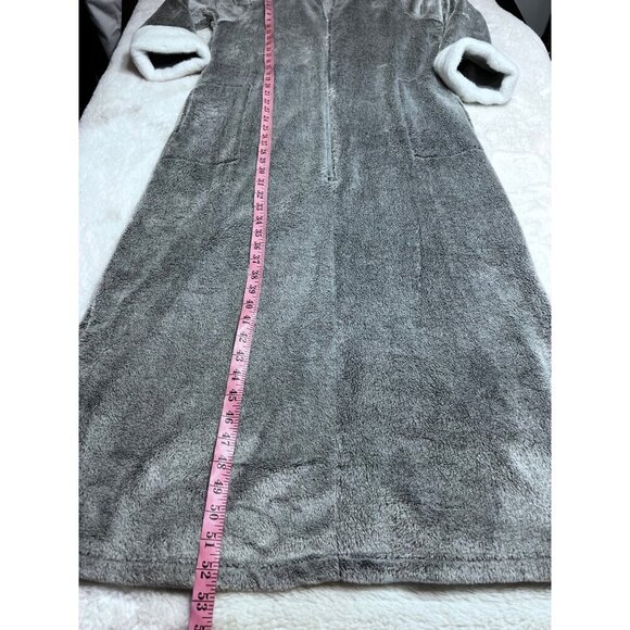Natori Sherpa frosted lounger robe women size large - Picture 5 of 7